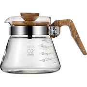 ハリオ コーヒーサーバー４００ｍＬ　オリーブウッド VCWN-40-OV