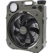 コンフォート 充電式薄型送風扇　エアフォースファン モスグリーン AF8-17G