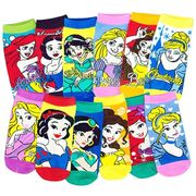 ディズニー プリンセス カラフル 靴下 12足セット【小ロット販売】