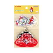 【フレークシール】マイメロディ プチパース付きフレークシール