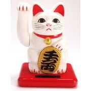 ミニソーラー招き猫（白） RC-36W