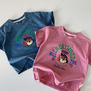 2026春※MAI☆半袖Tシャツ カートゥーンプリントトップス 男女兼用