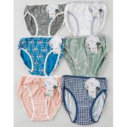 【年間売れ筋】婦人　綿混　ストレッチ　プリントショーツ