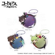 コードギアス 反逆のルルーシュ アクリル缶バッジケース