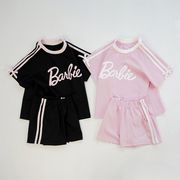 2026★夏新作★韓国風ベビー服★トップス+ズボン★80cm～150cm 2色