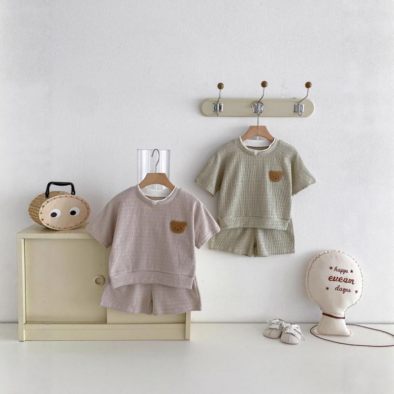 ★2026年★キッズ用アパレル★セットアップ★Tシャツ＋パンツ★★2色★73CM～110cm
