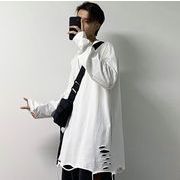 2026春夏メンズ服 シンプル おしゃれ Ｔシャツ 韓国風 トップス ゆったり インナーシャツ[M~3XL]