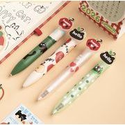 新入荷ネコボールペン  多色多機能 文房具 学生用品 大人気LF