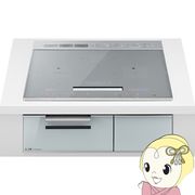 IHクッキングヒーター 三菱電機 CROSS+TOPシリーズ CS-A106-S シルバー/3口IH/鉄・ステンレス対応/左IH