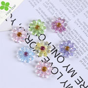花 アクセサリーパーツ デコパーツ 髪飾り ペンダント ハンドメイド スマホケース美容 可愛い