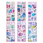 DIYシール 手帳用  立体キャラクターシール 粘着シール  3Dシール  ステッカー