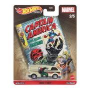 ホットウィール マーベル・コミックス - MBK VAN キャプテンアメリカ【小ロット販売】