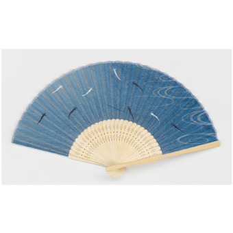 (サマーナウ)涼風布貼扇子
