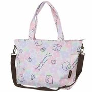 すみっコぐらし マザーバッグ トートバッグ 2way ショルダー 大容量 レディース【小ロット販売】