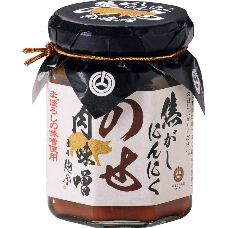 【40個単位】山内本店 焦がしにんにくのせ肉味噌 120g 8077【直送品】［送料無料］