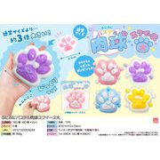 【次回５月以降入荷予定】ぷにぷにパステル肉球スクイーズ大