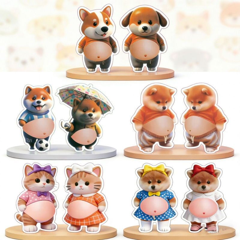 人気新品★DIY手作★立体キャラクターシール★粘着シール★3Dシール★手帳用・創意ステッカー