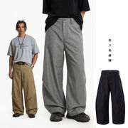 メンズ スラックスパンツ クリーンフィット アメカジ ストリート系 カーゴ ワイドパンツ 春夏 ボトムス★