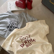 2026夏服※棉100 半袖トップス ラウンドネック カジュアル 半袖Tシャツ プリント インナー