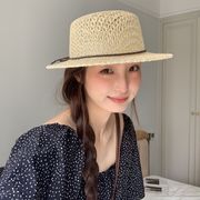 麦わら帽子　ストローハット　日焼け止め　春夏