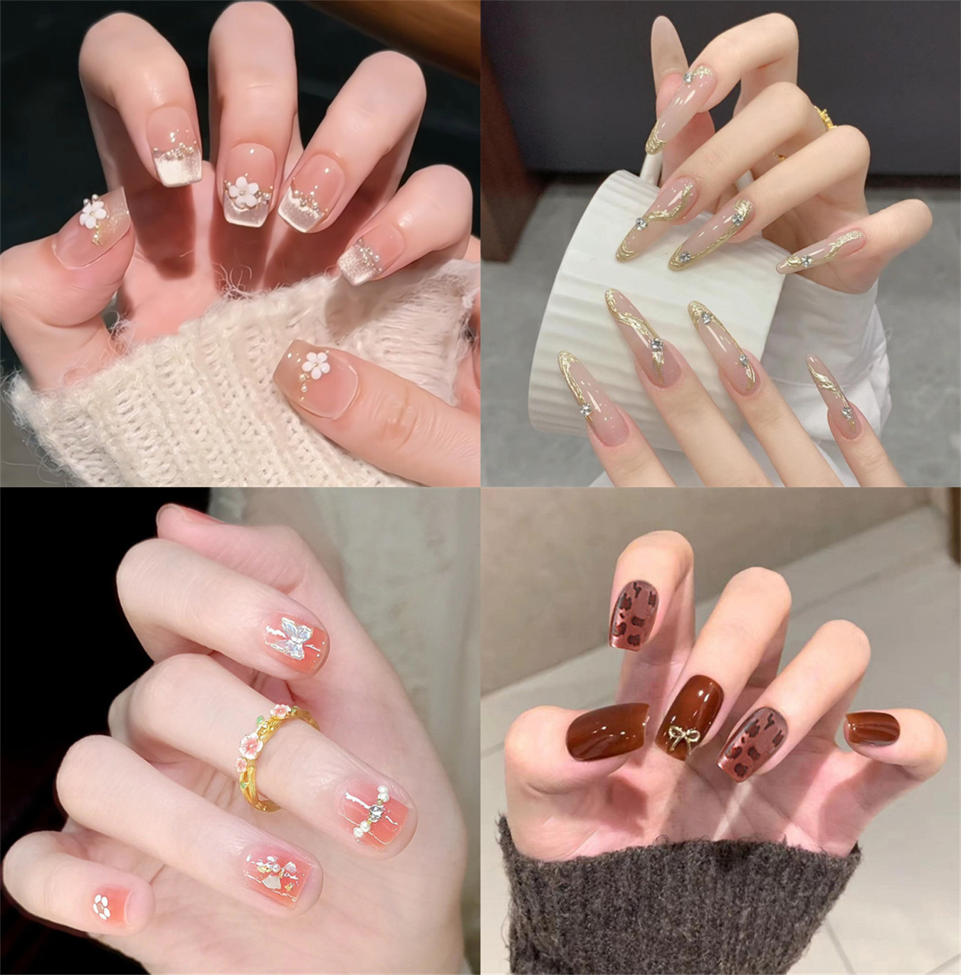 ネイルチップネイルシール ショート ネイルアート ネイルラップ ジェルネイル 全面貼り デザインチップ