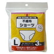使い捨て不織布ショーツ Ｌ サイズ 3枚入