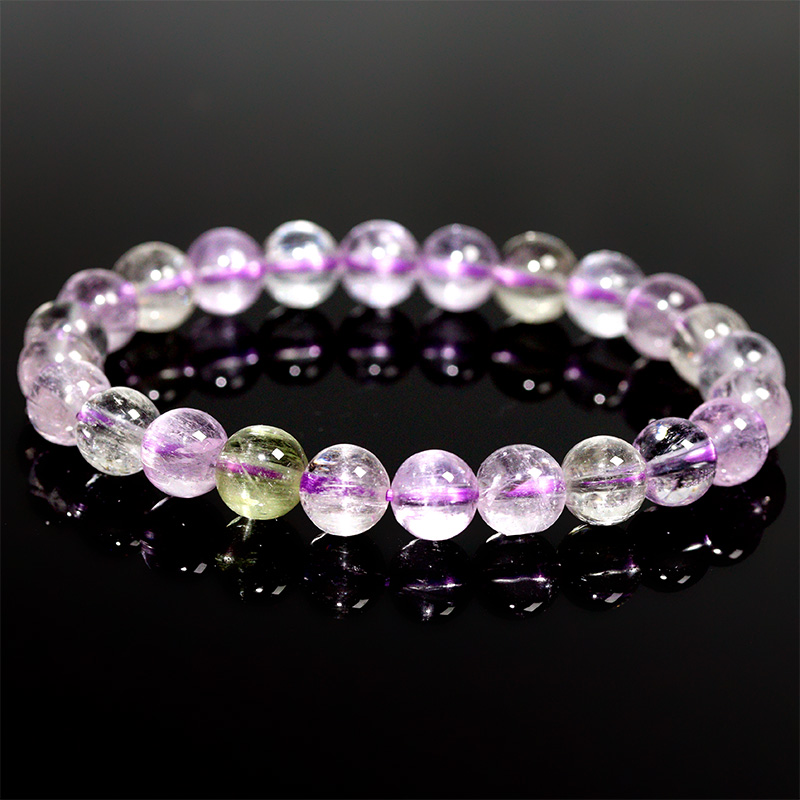 約7.8mm キャッツアイクンツァイト スポジュメン Kunzite ブレスレット