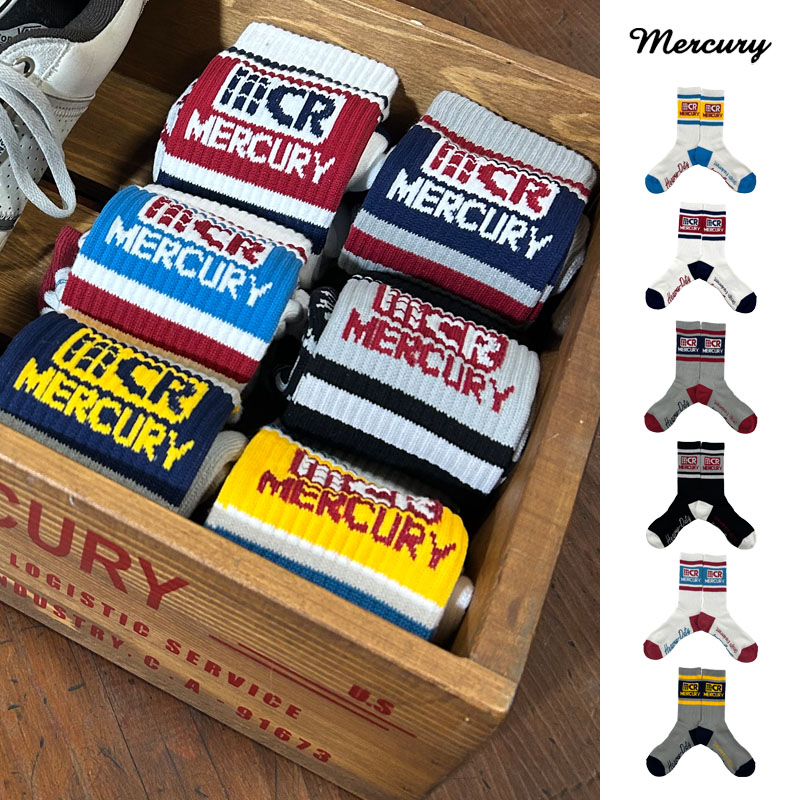 ■キーストーン■■2026SS　新作■　MERCURY　OLD STYLE SOCKS