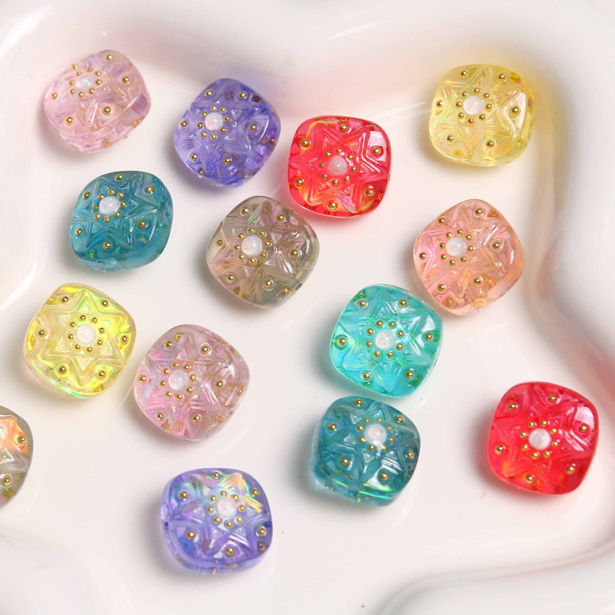アクセサリー パーツ 樹脂パーツ diyパーツ ヘッドドレス 貼り付け diy素材 ピアスパーツ 手芸パーツ