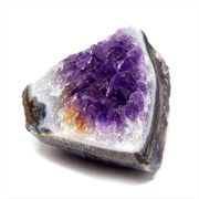 濃紫 天然石 ウルグアイ産 アメジスト クラスター 原石 置物 《SION 天然石 パワーストーン》