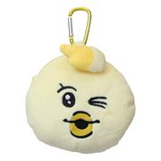【ポーチ】んぽちゃむ カラビナ付きぬいぐるみファスナーマスコット きみまろ