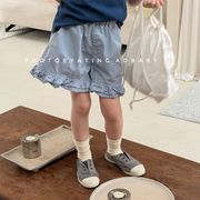 2026春夏新作  韓国子供服　キッズ　女の子　ショートパンツ　2色　80~130CM DC