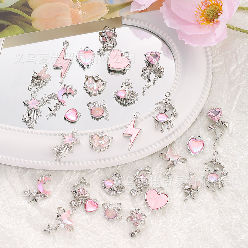 合金  チャーム デコパーツDIY  ペンダント デコ素材 手芸材料 チェーンパーツ アクセサリーパーツ