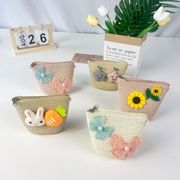 2026新入荷 ★韓国風★草編みのカバン★収納バッグ★ 斜め掛けバッグ★かわいいストローバッグ★鞄