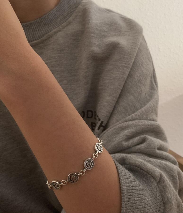 925シルバー ブレスレット アクセサリー ブレスレット ハンドメイド