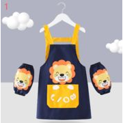 キッズエプロン　子供用エプロン カーデニング　　食事　花屋