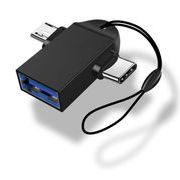 変換アダプタ  USB3.0 OTG  to TYPE-C + Android　アダプタ　 高速データ転送