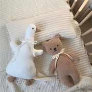 子供用品★ベビー玩具・ホビー★なだめぬいぐるみ★2色