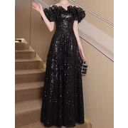 結婚式・司会者用ワンピース・花嫁ウェディングドレス・パーティードレス・披露宴/写真撮影  ロングドレス