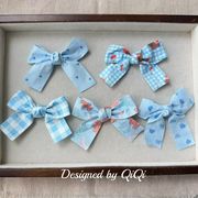 新入荷 蝶結び デコパーツ 生地 パッチ 刺繍アップリケDIY ヘアアクセサリーバッグ装飾 貼り付けパーツ