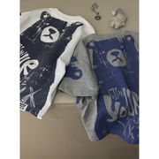 2026 夏 新作 半袖Tシャツ キッズ ユニセックス キャラクター ロゴ
