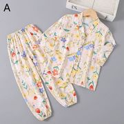 パジャマ 2点セット 七分袖 男の子・女の子 ルームウェア NBQA294