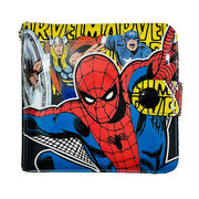 スパイダーマン ビニール 財布 ( ロゴイエロー )