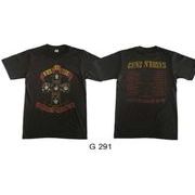 MUSIC TEE 音楽Ｔ-シャツ　Guns N' Roses　Tour 1987　ガンズ・アンド・ローゼズ 1987　ROCK T-Shirts