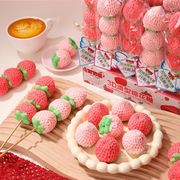 【25本入】苺マシュマロ いちごマシュマロ イチゴ 綿菓子 marshmallow 大人気お菓子 ソフトキャンディ