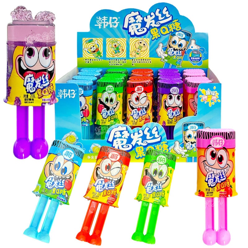 【20個入】マジックヘアキャンディー MAGIC HAIR CANDY 6味 キャンディ 飴 お菓子 大人気 SNSで話題