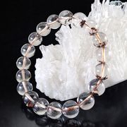天然石 パワーストーン 庭園水晶 仕事運 ブレスレット （AAA級ガーデンクォーツブレスレット10mm）