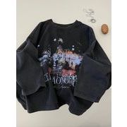 【2026秋新作】韓国風子供服 ★男の子★トップス ★Tシャツ★長袖プリントインナー ★ 100cm-160cm