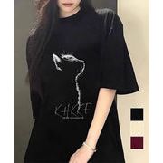 ビッグtシャツ レディース 半袖トップス