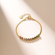 シンプル ブレスレットチェーン　ステンレスブレスレットSUS316L  金属アレルギー対応　2026年7月新作